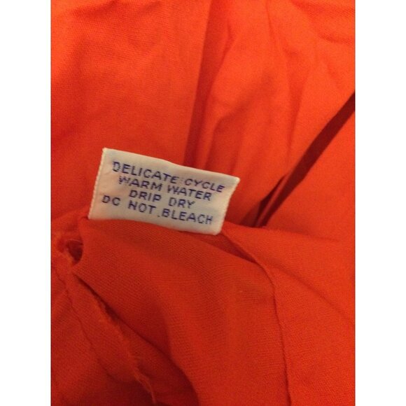 Vintage Polly Finders Kids Dress Hand Smocked Size 4T Peter Pan Collar - Picture 5 of 5